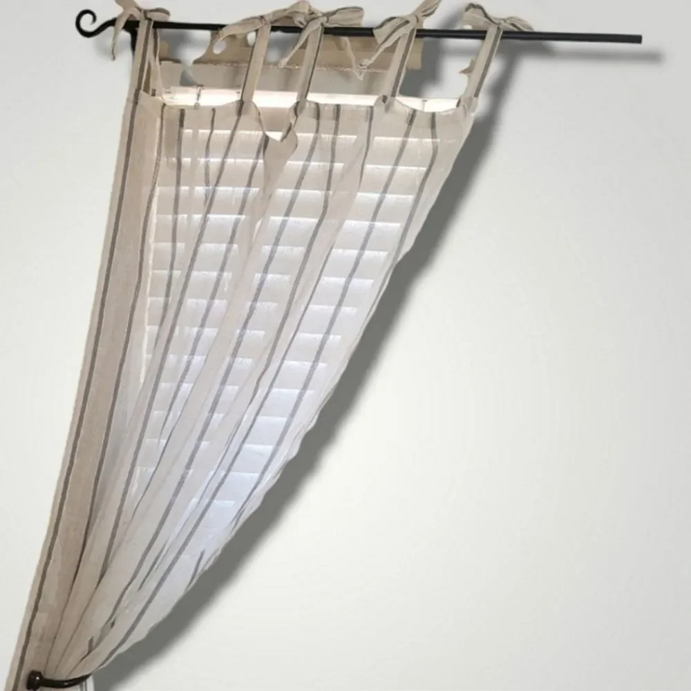Martha Stewart Striped Curtain
